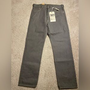 Levi’s 501 the original - grey - shrink-to-fit - w36 L34